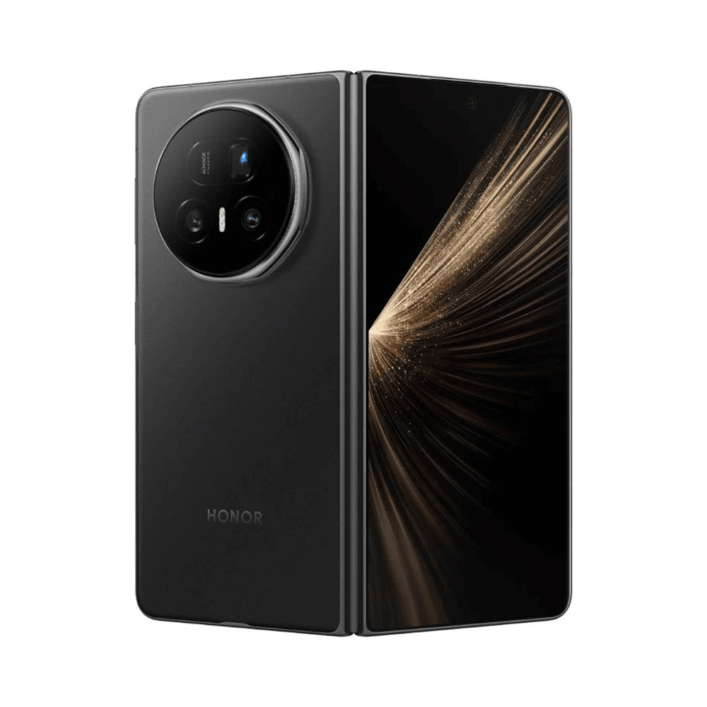 هاتف Honor Magic V5 قابل للطي 5G، شاشة 7.95 بوصة، 512 جيجابايت تخزين و 16 جيجابايت رام | أسود هاتف Honor Magic V5 قابل للطي 5G، شاشة 7.95 بوصة، 512 جيجابايت تخزين و 16 جيجابايت رام | أسود